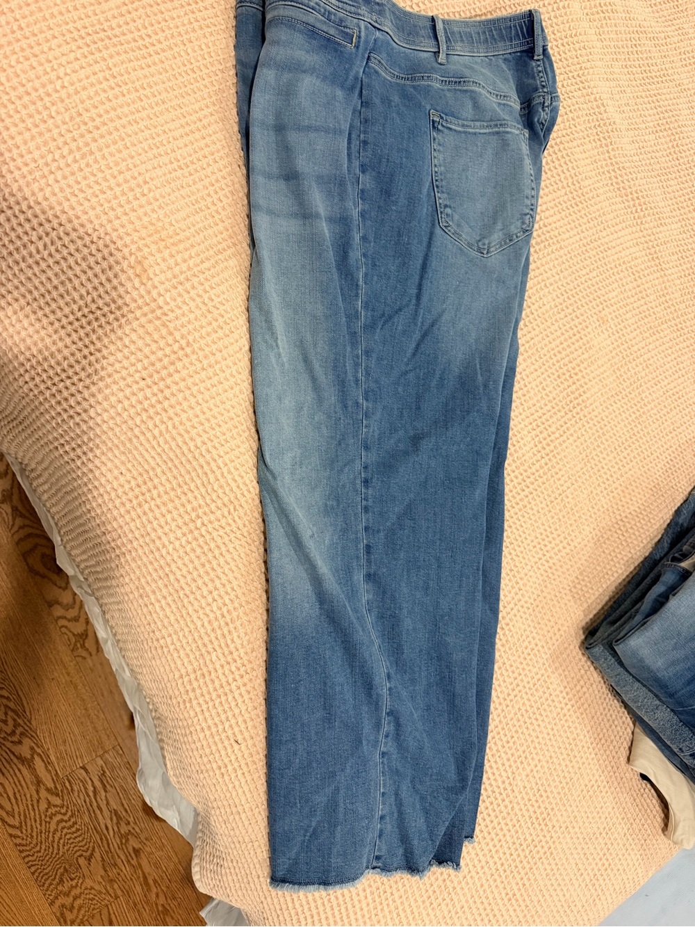 J. Jill Light Blue Wide-Leg Jeans - Picture 2 of 6